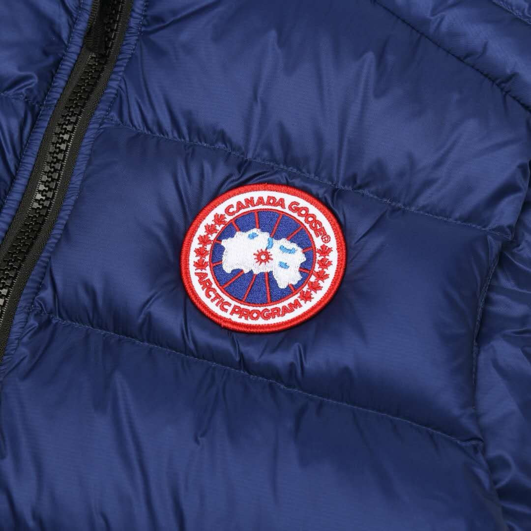 Black Nylon Logo Patch Gilet - Men's