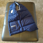Blue Nylon Patch Gilet - Men's