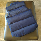Blue Nylon Patch Gilet - Men's