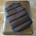 Blue Nylon Patch Gilet - Men's