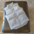 Blue Nylon Patch Gilet - Men's