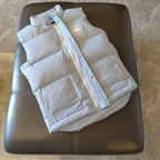 Blue Nylon Patch Gilet - Men's