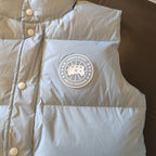 Blue Nylon Patch Gilet - Men's