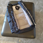 Blue Nylon Patch Gilet - Men's