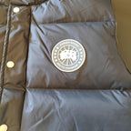 Blue Nylon Patch Gilet - Men's