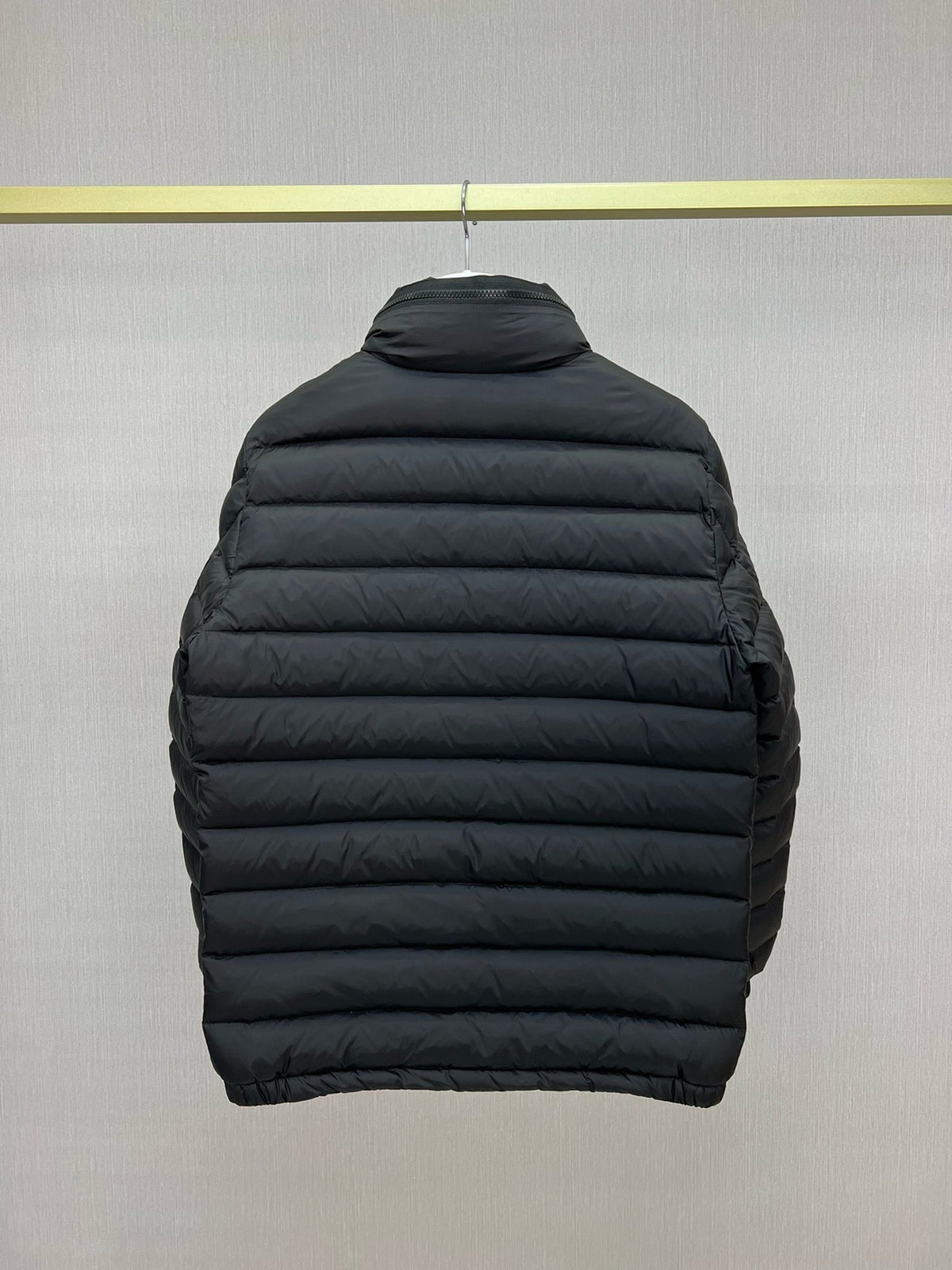 Black Puffer Jacket - Men's