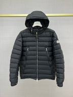 Black Puffer Jacket - Men's