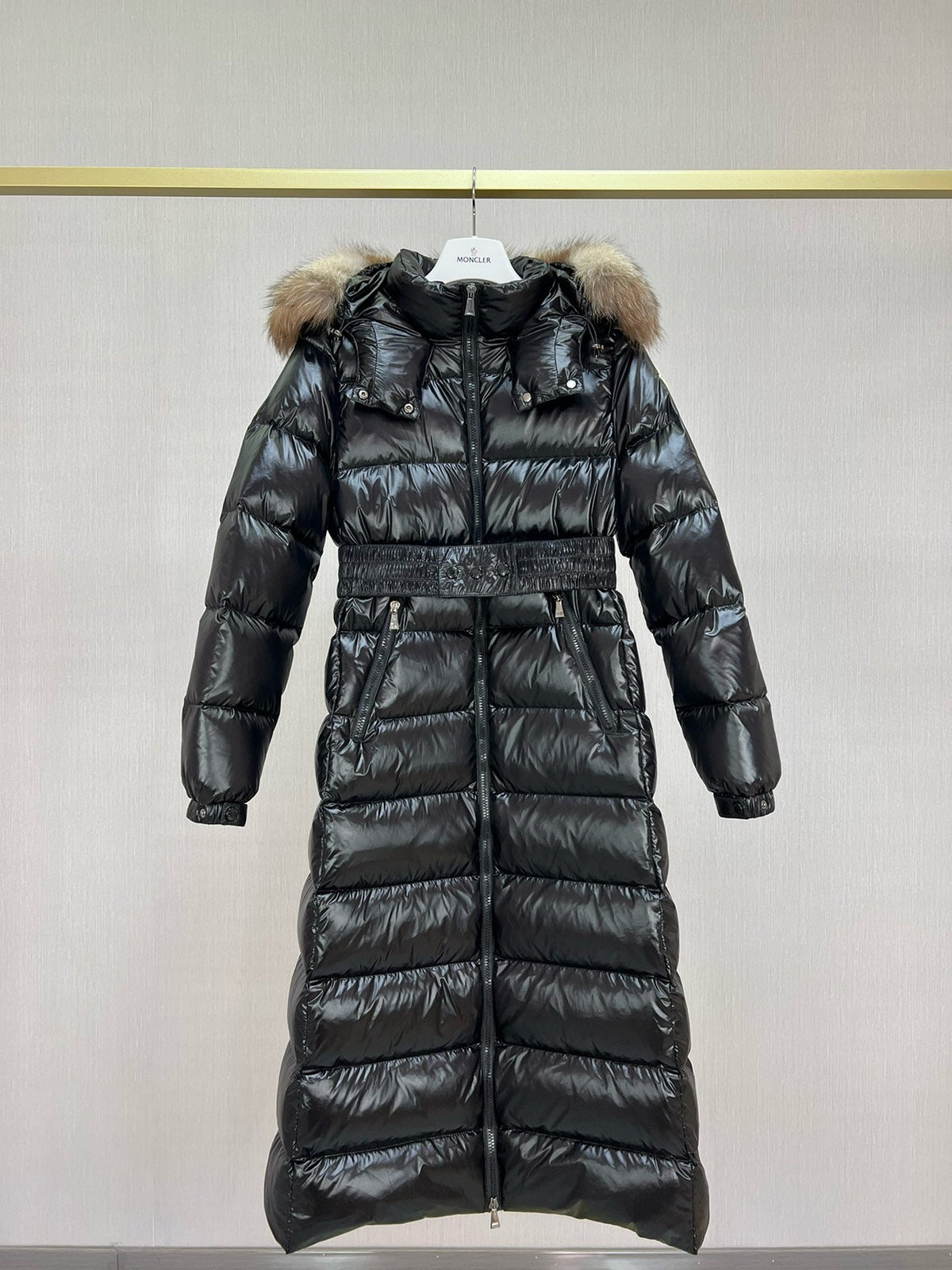 Black Puffer Jacket - Women's
