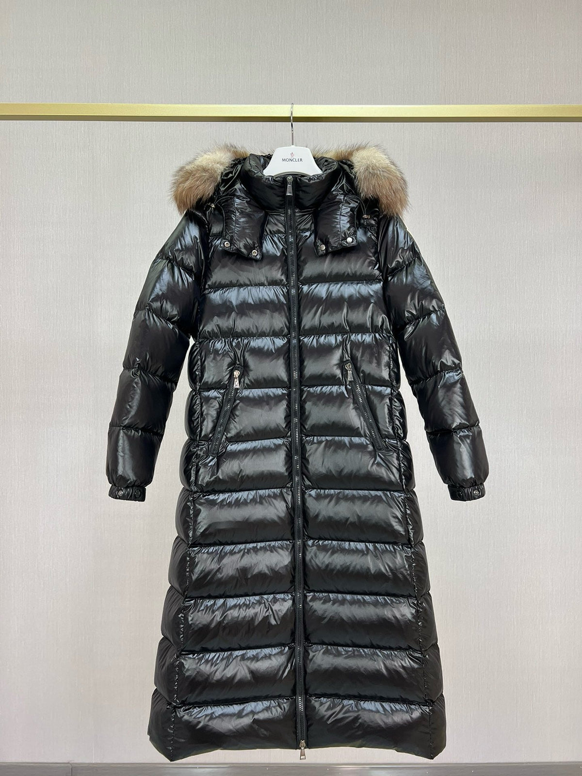 Black Puffer Jacket - Women's