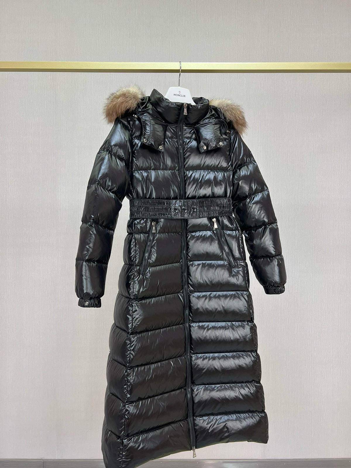 Black Puffer Jacket - Women's