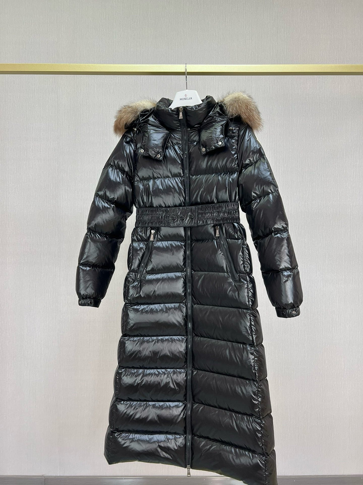 Black Puffer Jacket - Women's