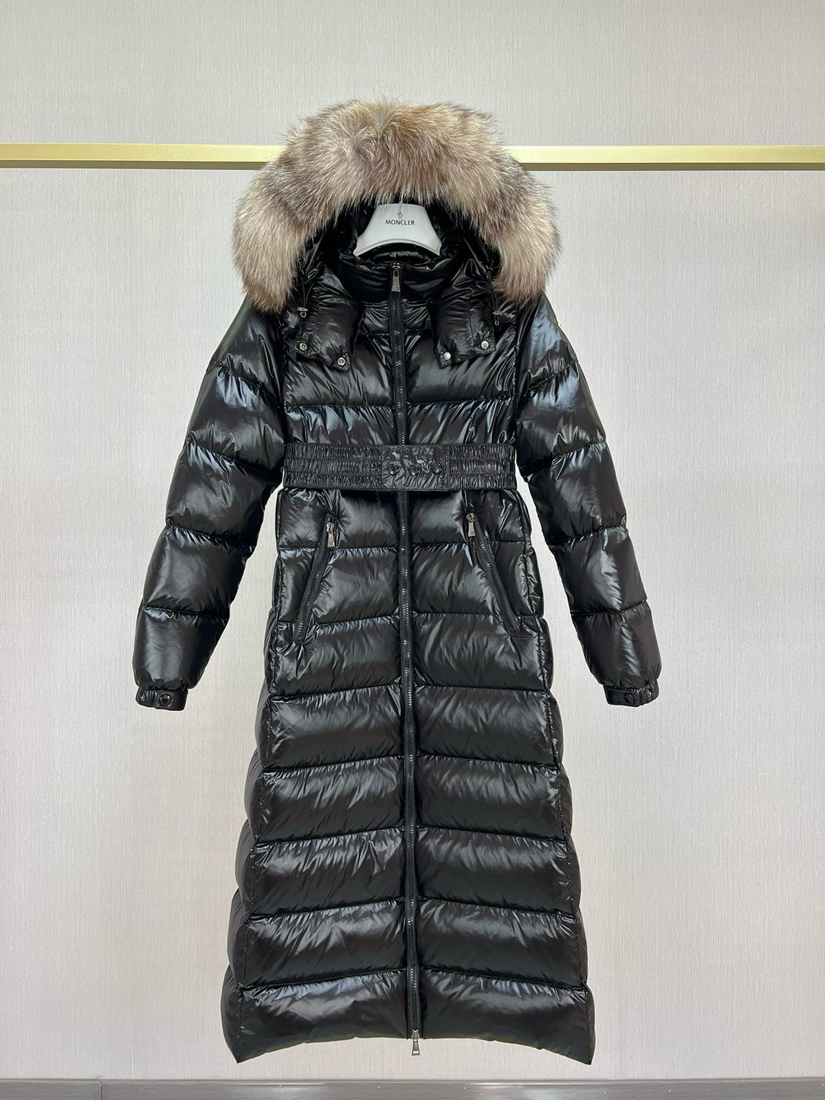 Black Puffer Jacket - Women's