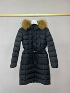 Black Puffer Jacket - Women's