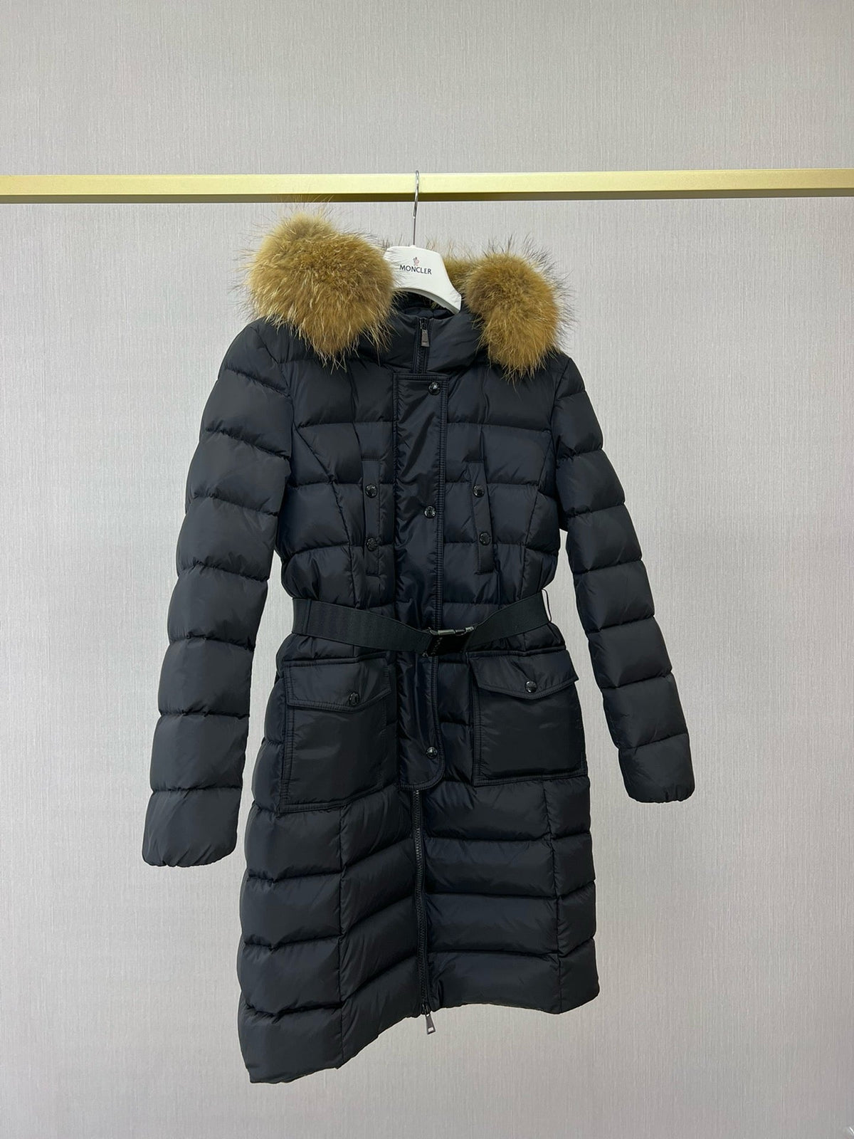 Black Puffer Jacket - Women's