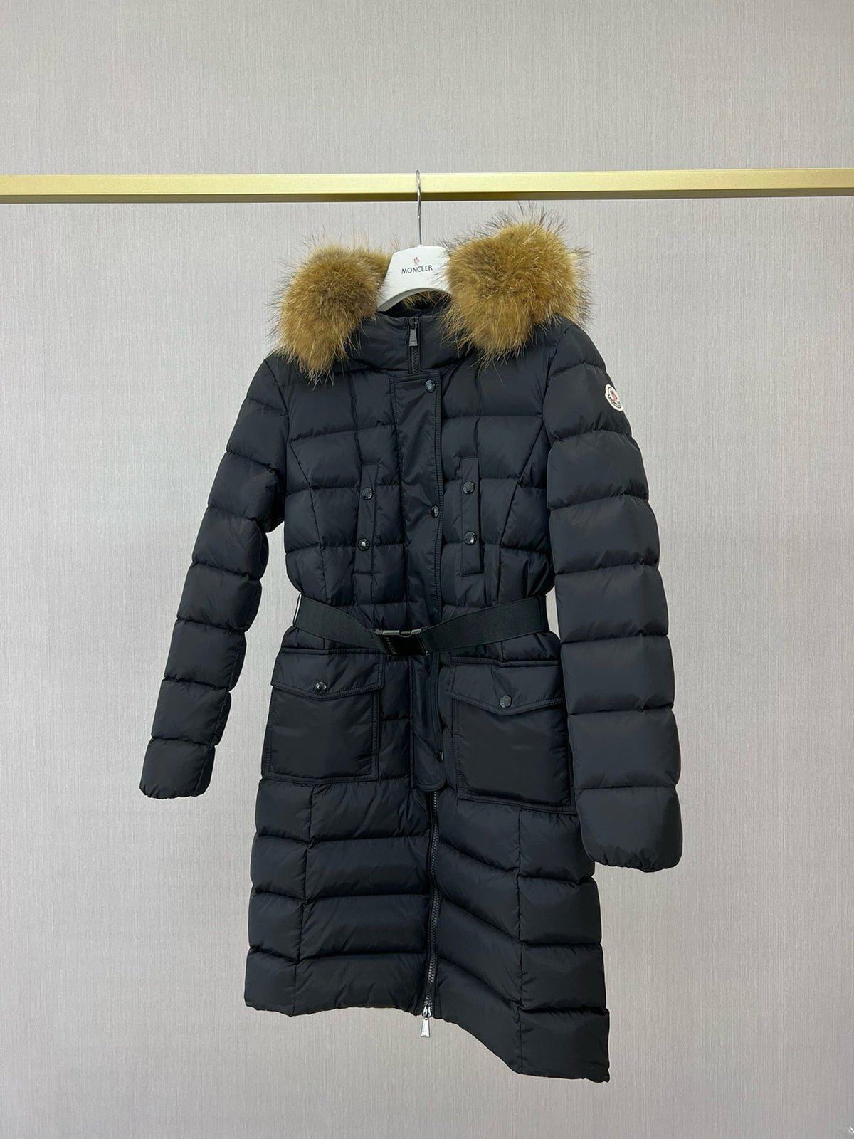 Black Puffer Jacket - Women's