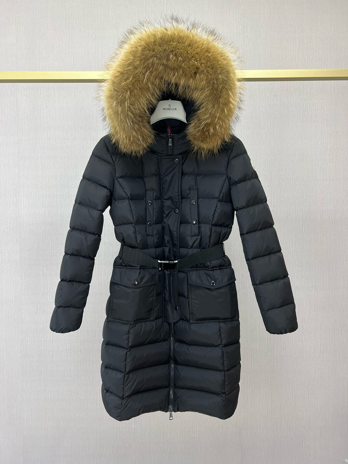 Black Puffer Jacket - Women's