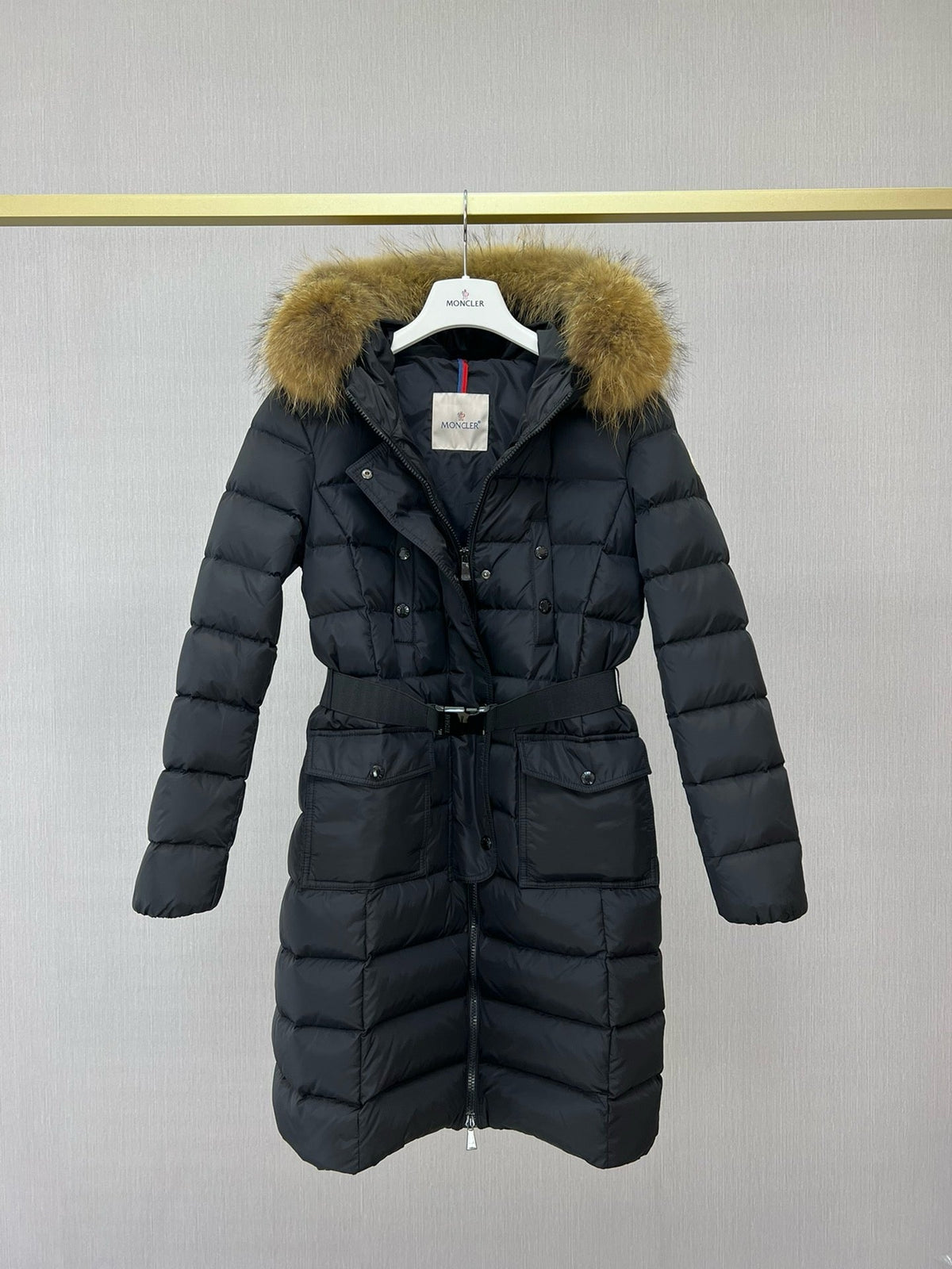 Black Puffer Jacket - Women's