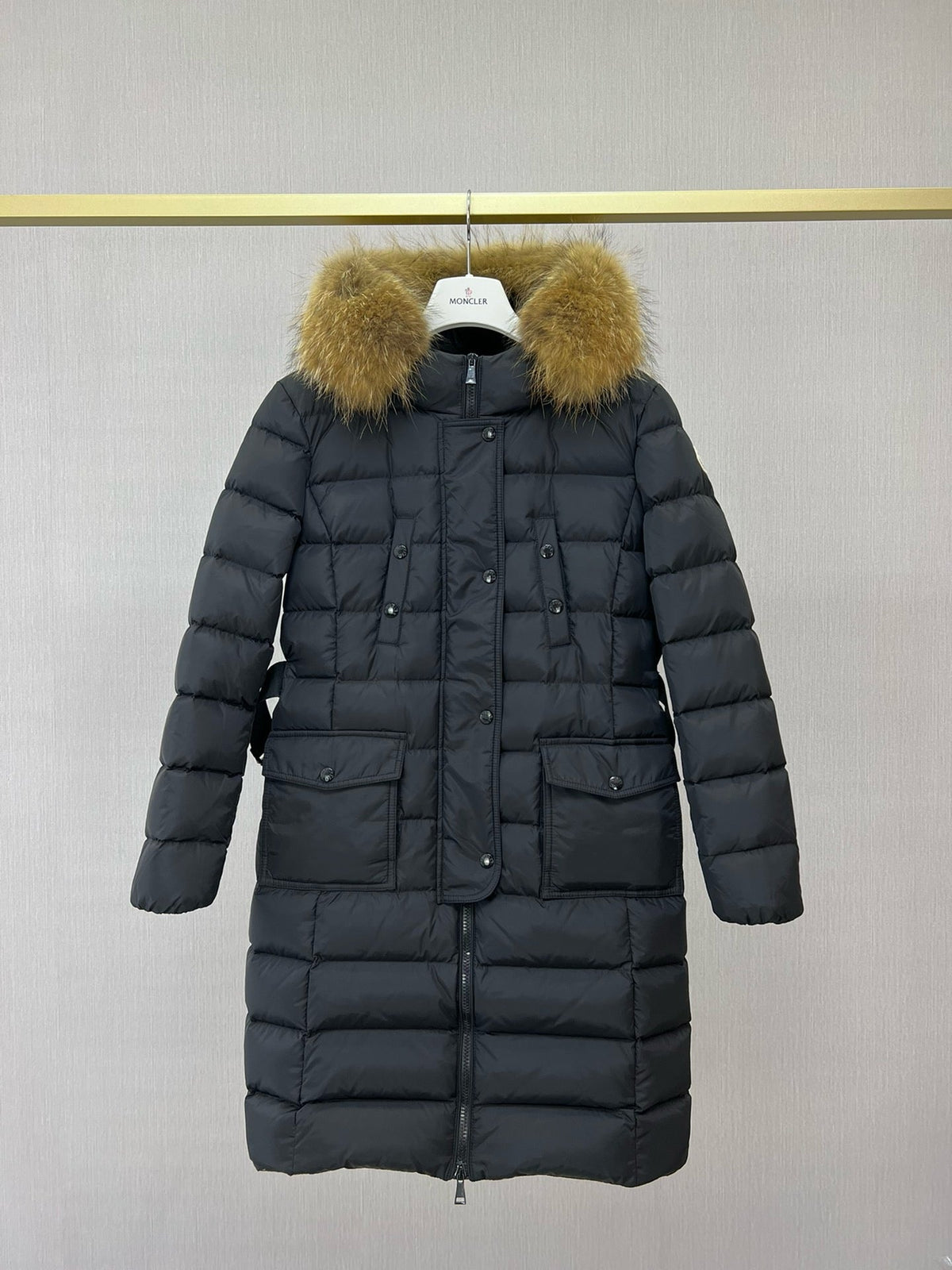 Black Puffer Jacket - Women's