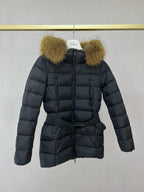 Black Puffer Jacket - Women's
