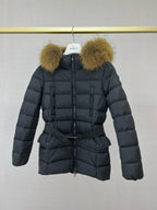 Black Puffer Jacket - Women's