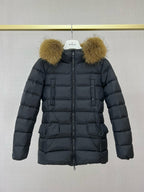 Black Puffer Jacket - Women's