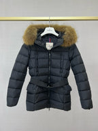 Black Puffer Jacket - Women's