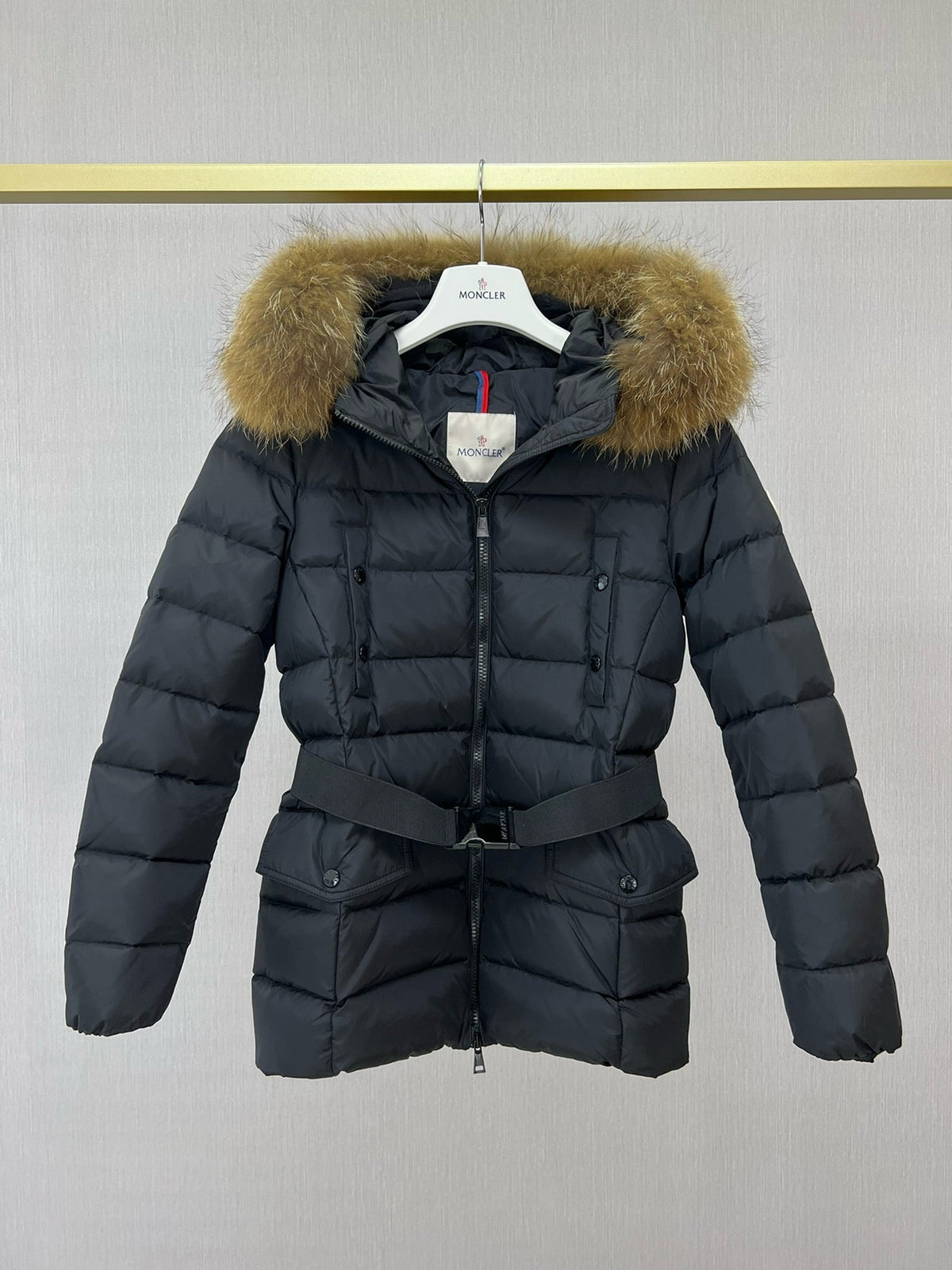 Black Puffer Jacket - Women's