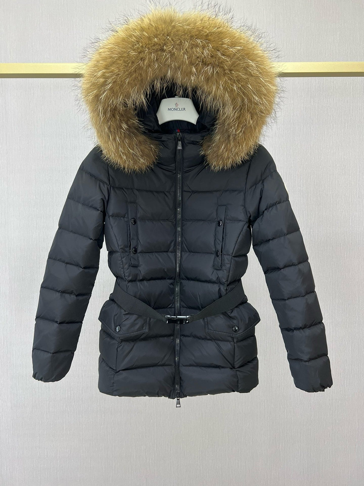 Black Puffer Jacket - Women's