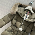 Black and White Puffer Jacket - Women's