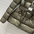 Black and White Puffer Jacket - Women's
