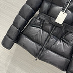Black and White Puffer Jacket - Women's