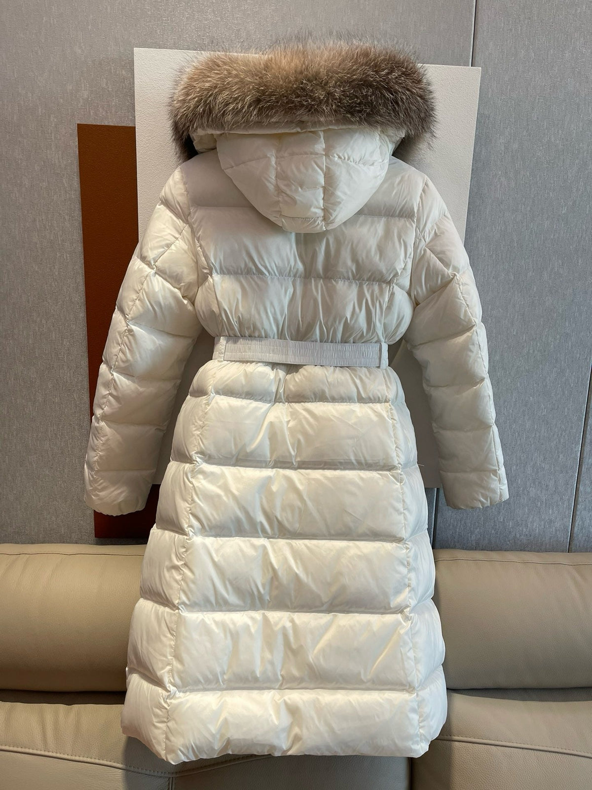 Black and White Puffer Jacket - Women's