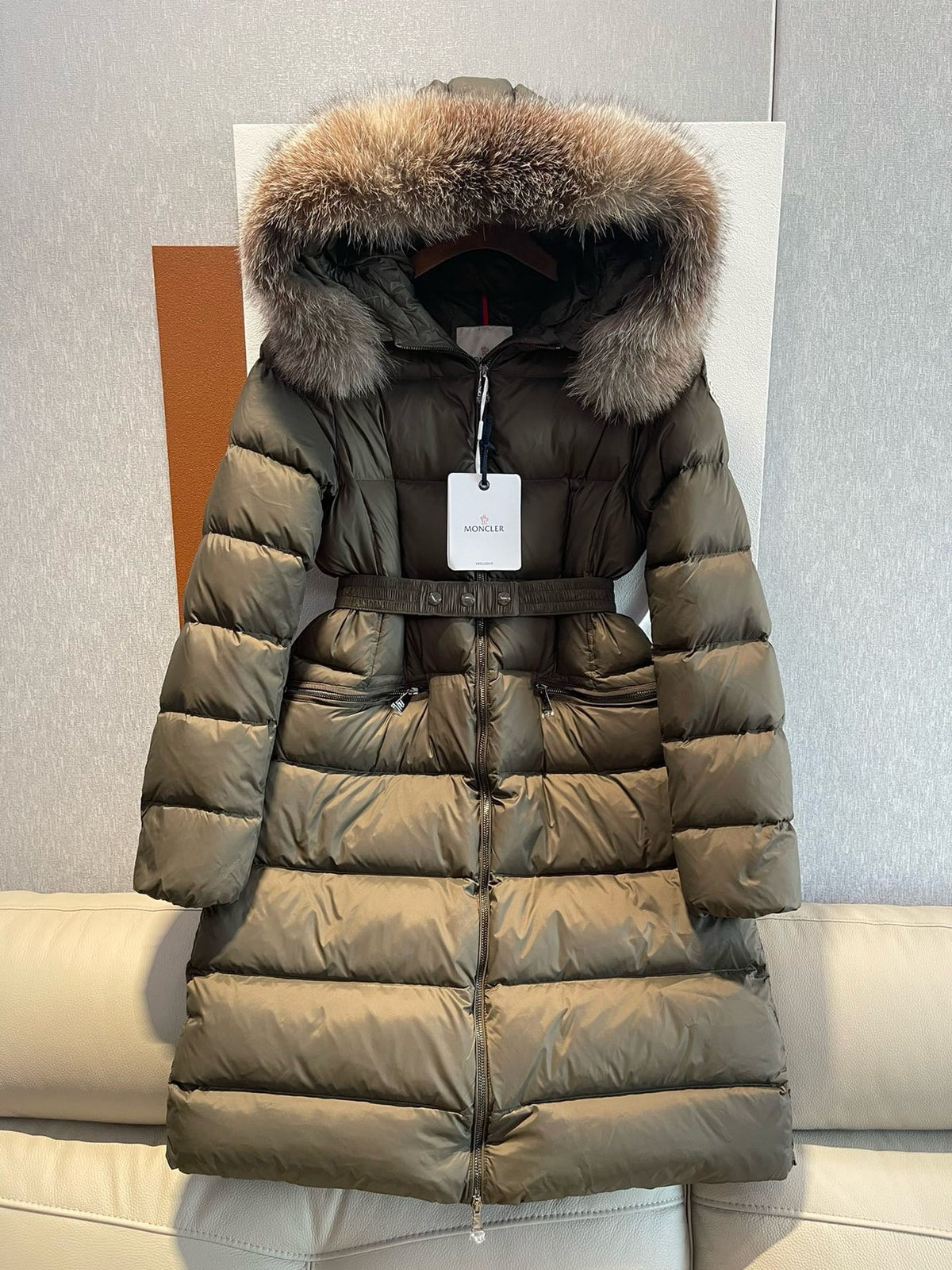 Black and White Puffer Jacket - Women's