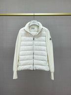 Black and White Puffer Jacket - Men's