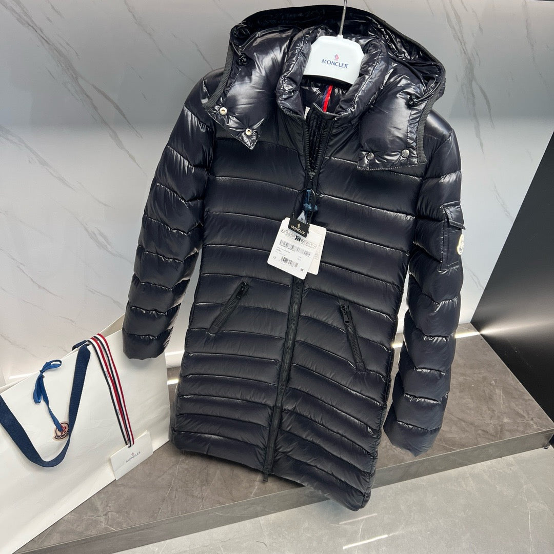 Black Puffer Jacket - Men's