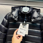 Black Puffer Jacket - Men's