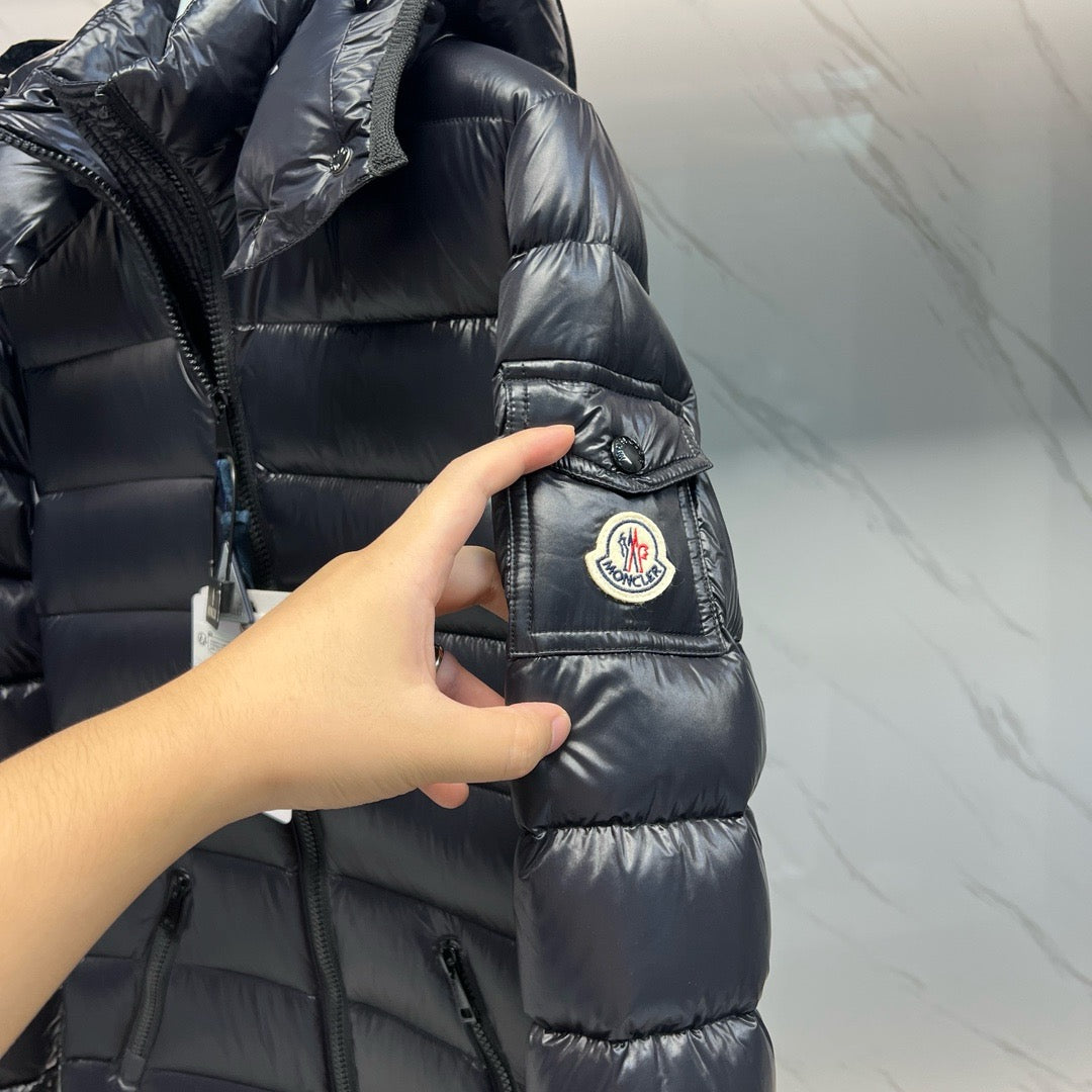 Black Puffer Jacket - Men's