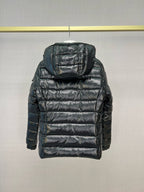 Black Puffer Jacket - Men's