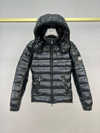 Black Puffer Jacket - Men's