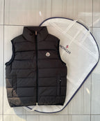 Cream Nylon Down Gilet - Men's