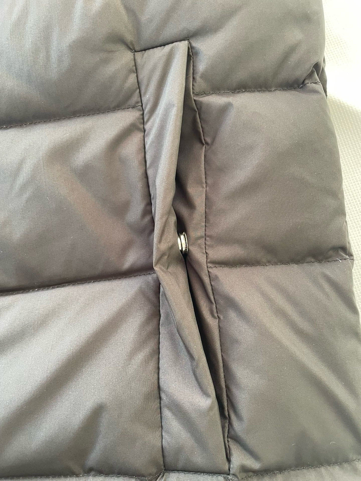 Cream Nylon Down Gilet - Men's