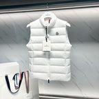 Navy Nylon Glossy Gilet - Men's
