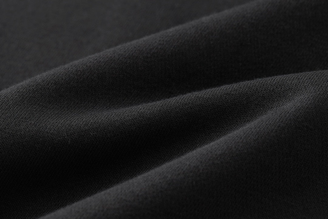 Grey Cotton Small Logo Crewneck - Men's