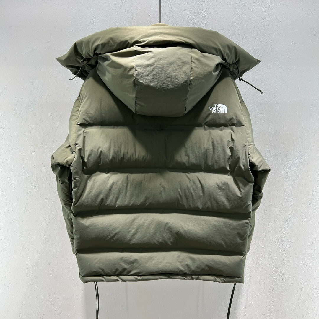 Black and Grey Puffer Jacket - Men's