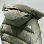 Black and Grey Puffer Jacket - Men's