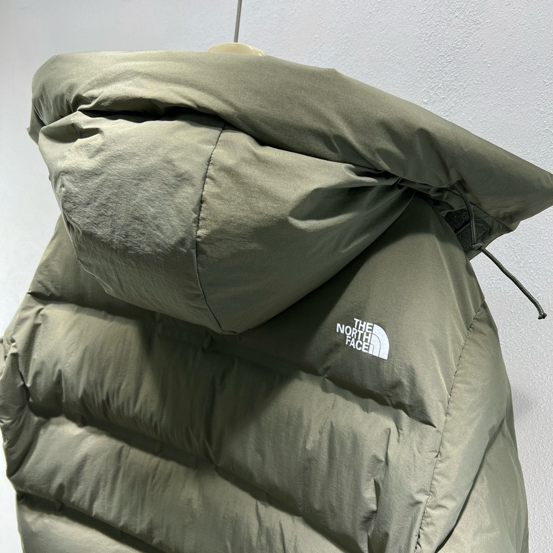 Black and Grey Puffer Jacket - Men's