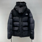 Black and Grey Puffer Jacket - Men's