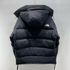 Black and Grey Puffer Jacket - Men's