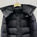 Black and Grey Puffer Jacket - Men's