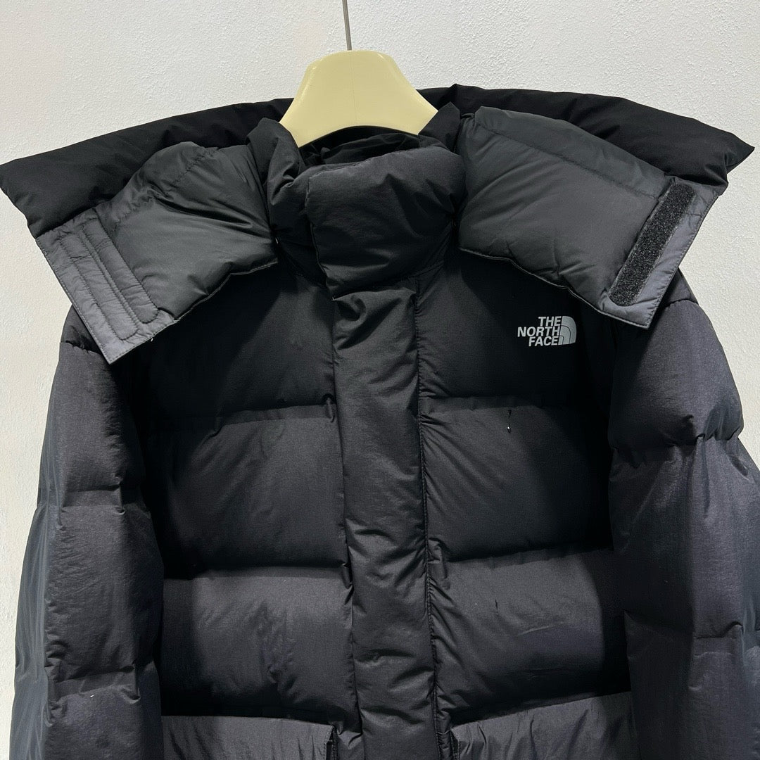 Black and Grey Puffer Jacket - Men's